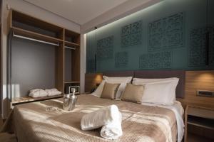 Giafra Luxury Rooms客房内的一张或多张床位