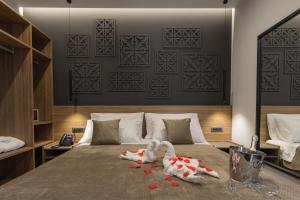 Giafra Luxury Rooms客房内的一张或多张床位