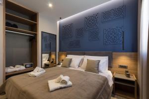Giafra Luxury Rooms客房内的一张或多张床位