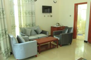 Hera Addis Hotel的休息区