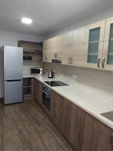 Una cocina o cocineta en Vila Anička Vimperk