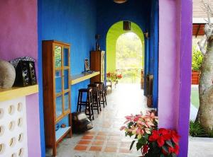 Κήπος έξω από το KuadKhonThoe Pai Cottage