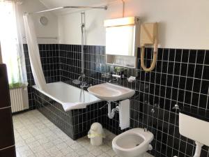 Koupelna v ubytování Hotel Hippel Krone