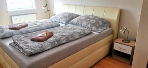 Letto o letti in una camera di Penzion Kolovna