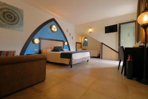 RIAD Comfort Rooms的休息区