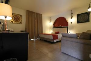 RIAD Comfort Rooms的休息区