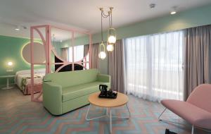 Posezení v ubytování The Agir Springs Hotel by Medplaya