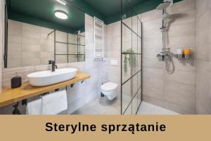 Kúpeľňa v ubytovaní TOP Garden Aparthotel