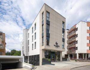 Budova, v ktorej sa apartmánový hotel nachádza