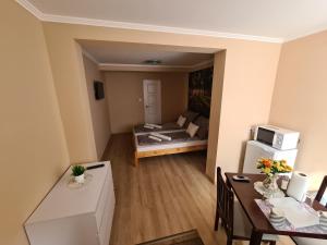 TV a/nebo společenská místnost v ubytování Napfény Apartman