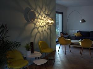Posezení v ubytování Effet Lodge
