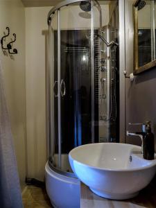 Kúpeľňa v ubytovaní Pokoje Gościnne Thank You Life, Apartament 2 Forest For Rest
