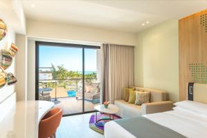 Voodi või voodid majutusasutuse Hyatt Ziva Cap Cana toas