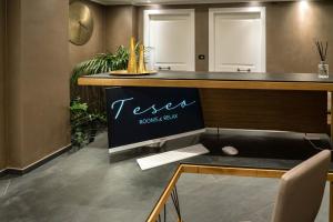 Lobbyen eller receptionen på Teseo Rooms & Relax