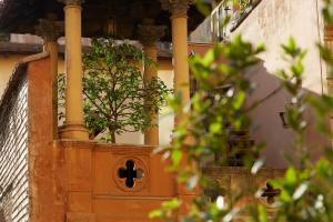 Zahrada ubytování Ripagrande a Trastevere