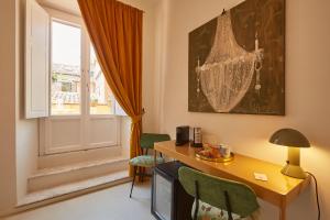 Posezení v ubytování Ripagrande a Trastevere
