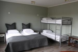 Кровать или кровати в номере South Iceland Guesthouse