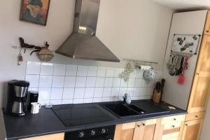Kuchyňa alebo kuchynka v ubytovaní Maison La Brenne