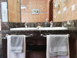 Koupelna v ubytování Casa Candela