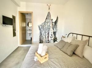 bedandclimbing客房内的一张或多张床位