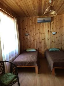 Postel nebo postele na pokoji v ubytování Guest House Eco home
