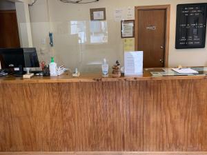 Area lobi atau resepsionis di Budget Lodge Inn - Abilene