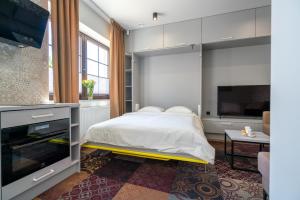 Posteľ alebo postele v izbe v ubytovaní Carp&Bed Zator