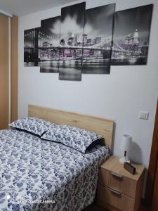 Cama o camas de una habitación en Apartamento Namasté