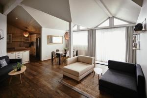 Część wypoczynkowa w obiekcie Hotel Gerl