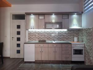 Кухня або міні-кухня у Apartman HEDONIJA