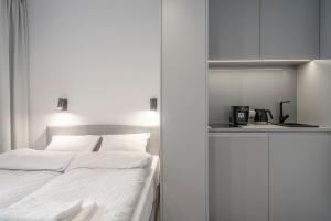 Krevet ili kreveti u jedinici u objektu RentPlanet - Jodłowa Residence