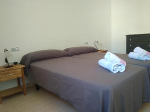 Posteľ alebo postele v izbe v ubytovaní Apartamento Denia - Las Marinas