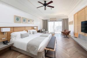 Postel nebo postele na pokoji v ubytování Hotel Riu Palace Tikida Taghazout - All Inclusive