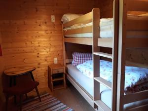 Posteľ alebo postele v izbe v ubytovaní Wölzenberg Alm