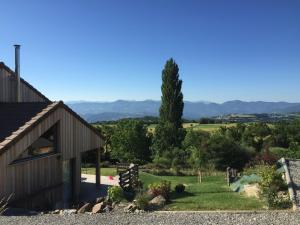 a view from the side of a building at Gite Basse Correo in La Freissinouse