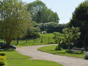 A garden outside Cotenham Barn 