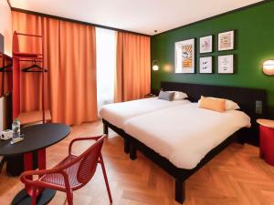 Voodi või voodid majutusasutuse ibis Styles Dijon Central toas