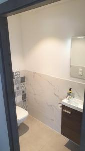 Koupelna v ubytování Appartement Laudon