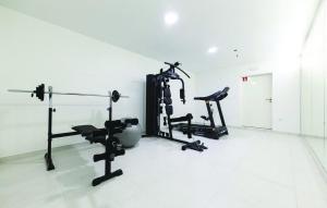 Posilňovňa alebo fitness centrum v ubytovaní Luxury Dream House