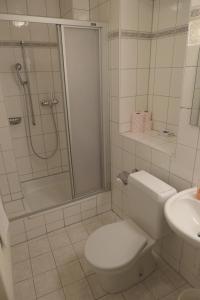 Vannituba majutusasutuses Hotel Franziskaner