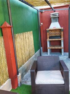 A seating area at Casa Dana