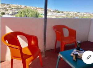 Balkón nebo terasa v ubytování Agradable* y Cómodo Departamento Familiar (WiFi)