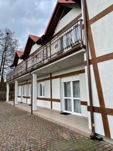 Budynek, w którym mieści się apartament