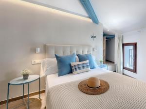 Ein Bett oder Betten in einem Zimmer der Unterkunft Hostal Altea House