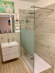 Phòng tắm tại B&B La Casa Del Sole