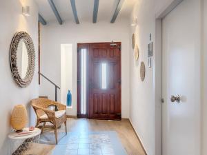 Ein Sitzbereich in der Unterkunft Hostal Altea House