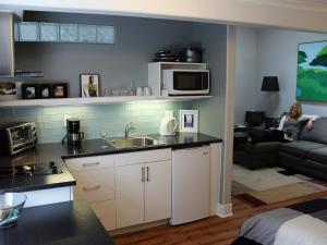 Kuchyň nebo kuchyňský kout v ubytování Merrickville Guest Suites