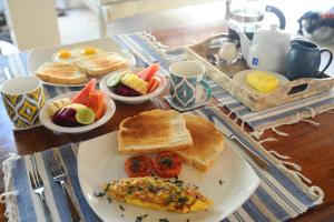 Svečiams siūlomi pusryčių variantai apgyvendinimo įstaigoje Villa Damai