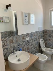 Koupelna v ubytování Villa Costanza