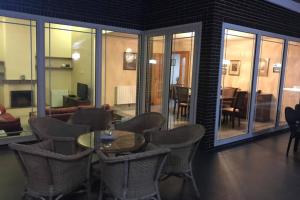 Posezení v ubytování Casa Picarany